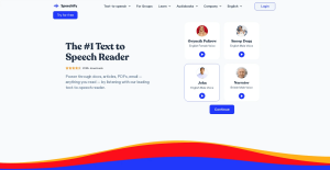 Speechify Text-to-Speech AI